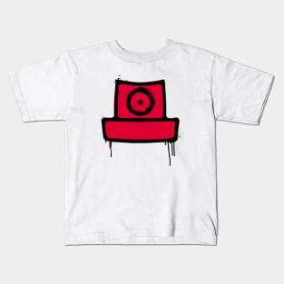 spray can red Kids T-Shirt